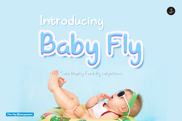 Baby Fly: A Fun Display Font