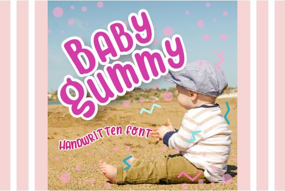 Baby Gummy: A Playful Display Font