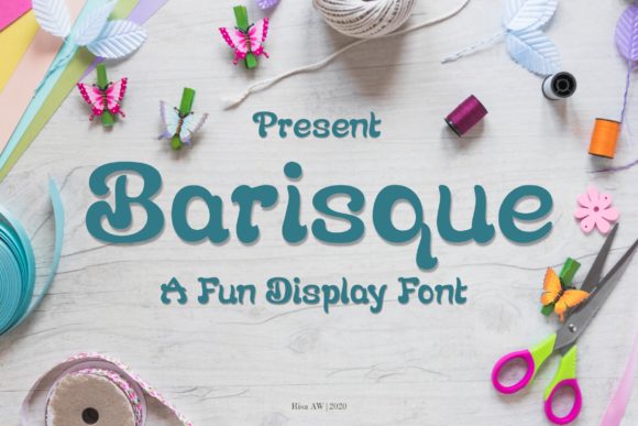 Barisque: A Bold Display Font for Digital Marketing