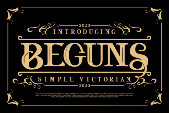 Beguns: A Bold Display Font for Digital Brand Impact