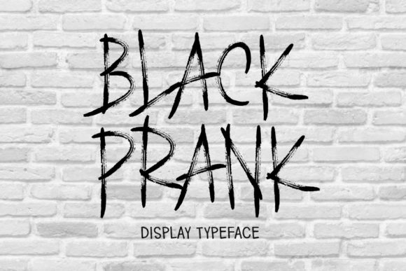 Black Prank: A Bold Display Font