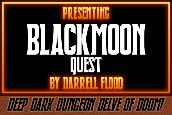 Blackmoon Quest: A Bold Display Font
