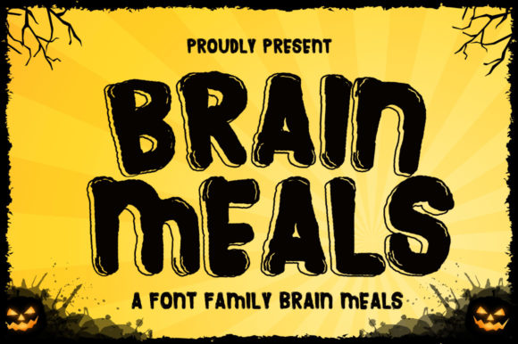 Brain Meals Font for Bold Branding