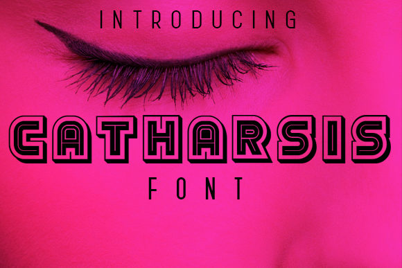 Catharsis: A Bold Font for Creative Campaigns