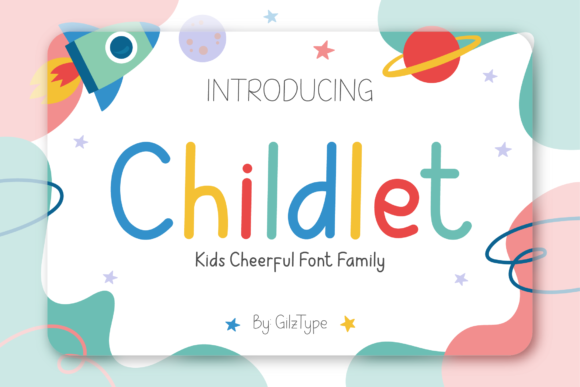 Childlet: A Friendly Display Font