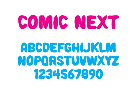 Comic Next: A Bold Font for Business