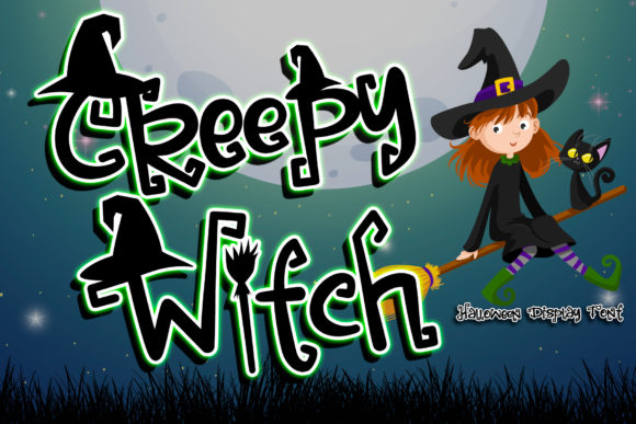 Creepy Witch: A Bold Font for Creative Expression