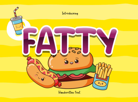 Fatty: A Bold Font for Creative Design