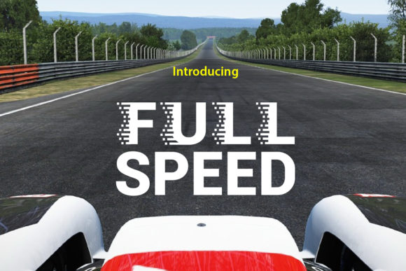 Full Speed: A Bold Display Font for Designers