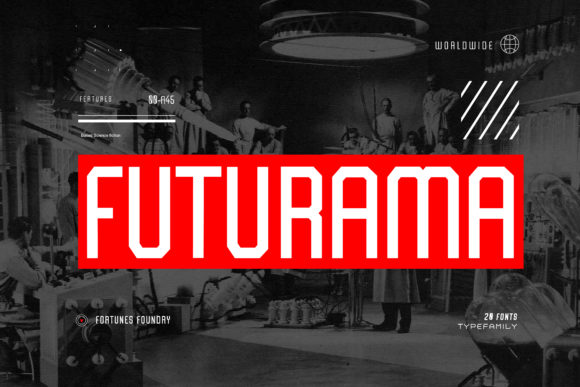 Futurama: A Bold Font for Digital Campaigns