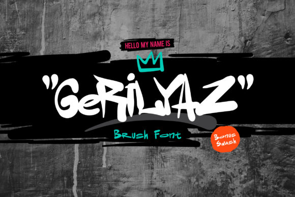 Gerilyaz Font: Creative Display Type