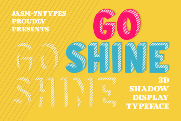 Go Shine: A Bold Display Font That Elevates Digital Branding