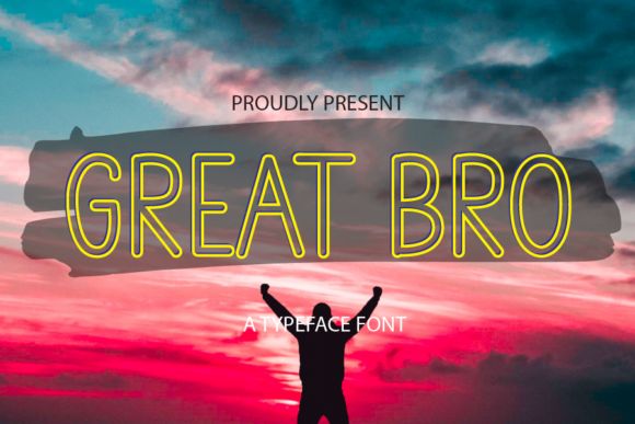 Great Bro: A Bold Display Font for Creative Projects