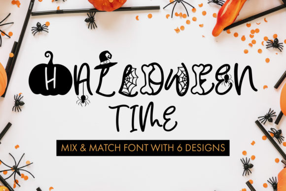 Halloween Time Font for Business