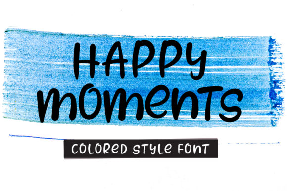 Happy Moments Font for Web Design