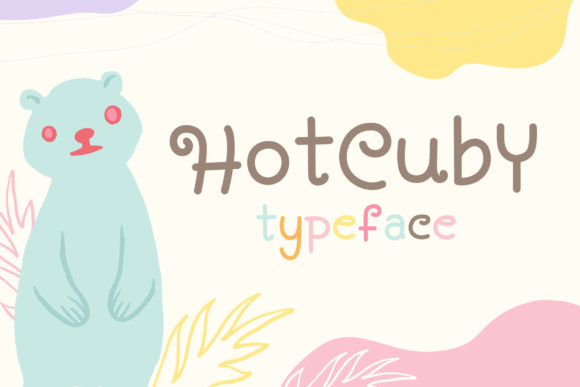 Hot Cuby: A Whimsical Display Font