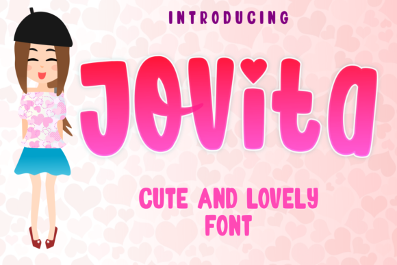 Jovita: A Joyful Display Font