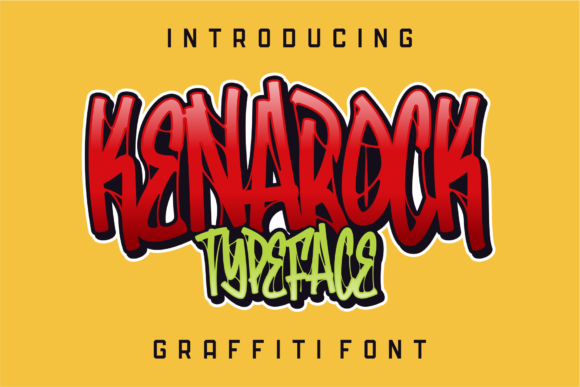 Kenarock: A Bold Display Font for Web Design
