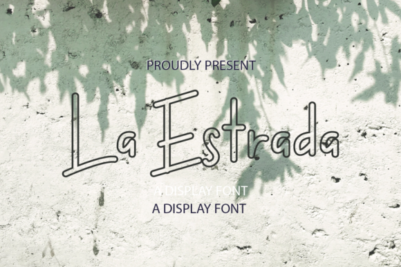 La Estrada: A Elegant Display Font