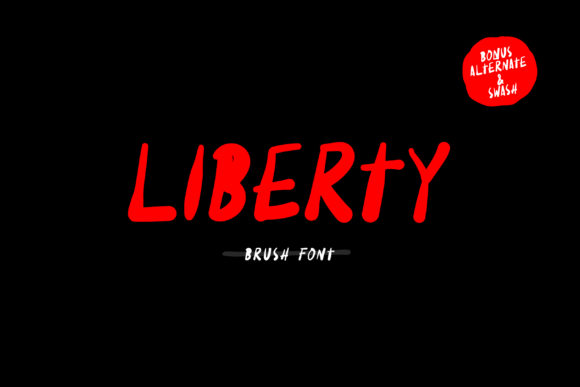 Liberty: A Bold Display Font for Creative Campaigns