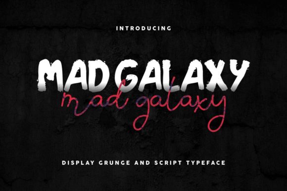 Mad Galaxy Font: Bold & Unique