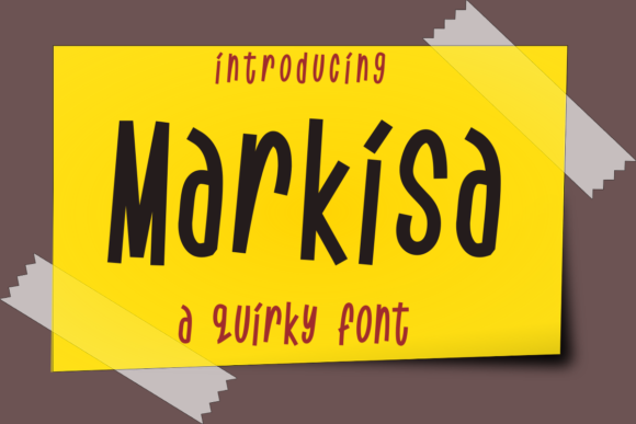 Markisa: A Joyful Display Font for Editorial Warmth