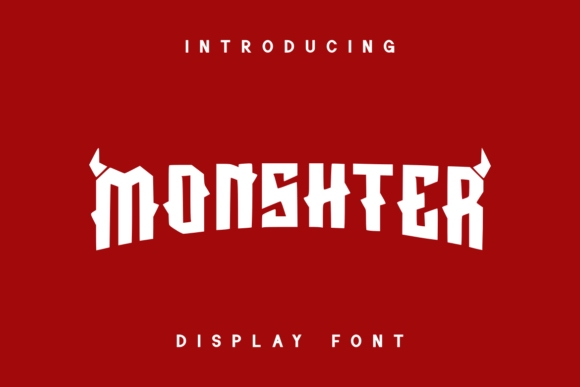 Monshter: A Display Font That Grabs Attention—Without Screaming