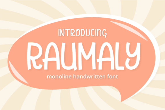 Raumaly Font: Friendly Display Type