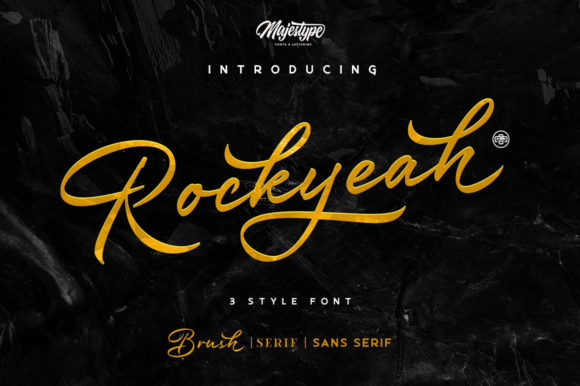 Rockyeah: A Versatile Display Font