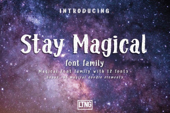 Stay Magical: A Bold Font for Impactful Campaigns