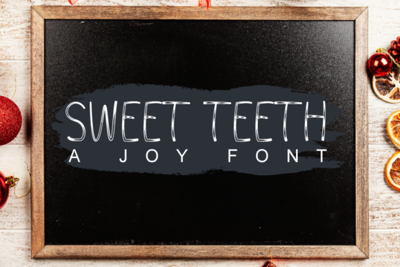 Sweet Teeth: A Bold Display Font