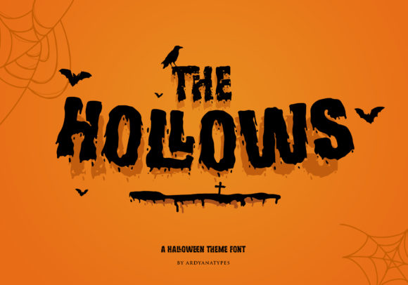 The Hollows: A Bold Display Font